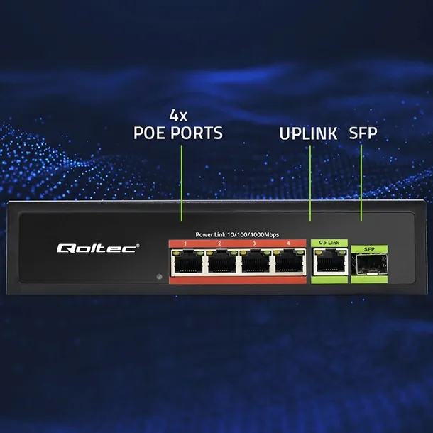 switch-poe-qoltec-52296-6-portow