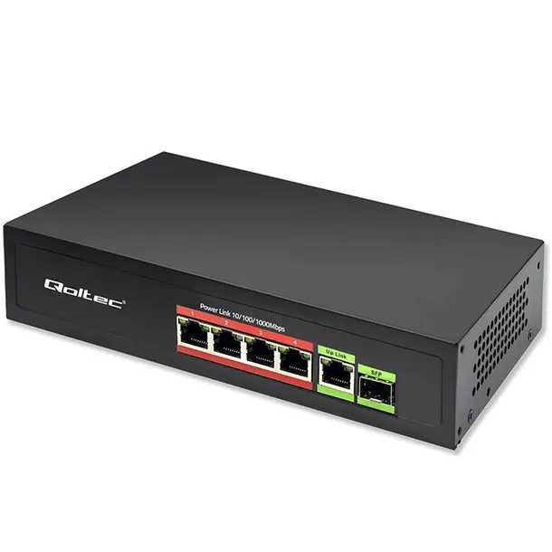 switch-poe-qoltec-52296-6-portow