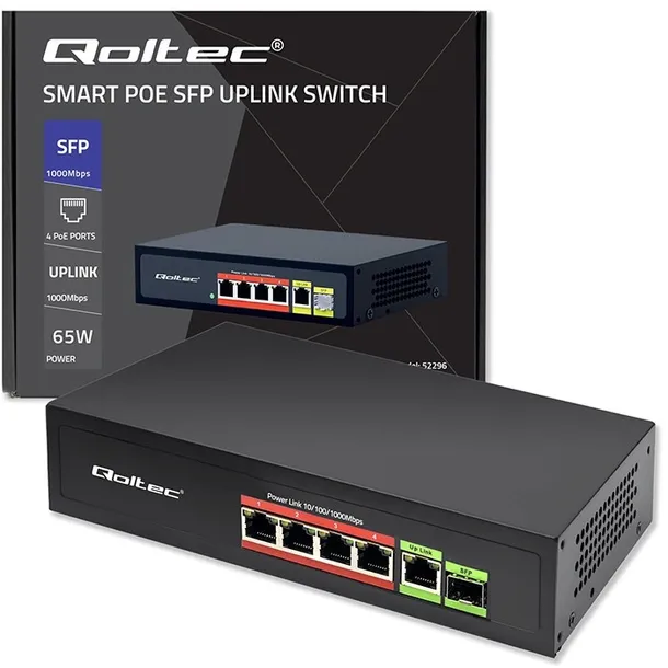 switch-poe-qoltec-52296-6-portow
