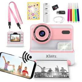 aparat-natychmiastowy-dla-dzieci-xblitz-flash-pink-z-drukarka-termiczna
