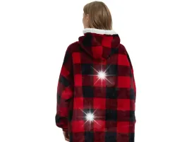 ciepla-bluza-koc-oversize-gruba-kocobluza-czerwona-z-kapturem-uniwersalny