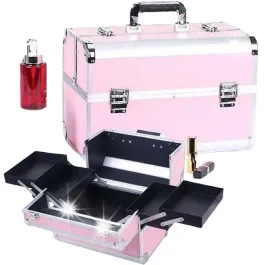 elegancki-kufer-kuferek-na-kosmetyki-organizer-exclusive-walizka-rozowy