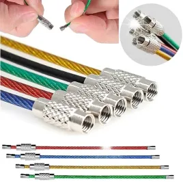 linka-stalowa-skrecana-edc-do-kluczy-zawieszka-kolko-do-spinania-100-sztuk