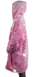 kocobluza-koc-bluza-oversize-meska-damska-dluga-gwiazdki-swiecaca-ciepla