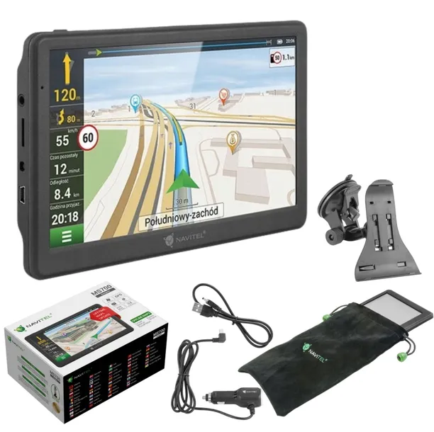 Nawigacja GPS Navitel MS700 / E700 7 Mapy EUROPY Fotoradary Trasy Ciężarowe