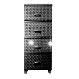 regal-lazienkowy-szafka-komoda-czarna-stojaca-rattan-4-szuflady-solidna