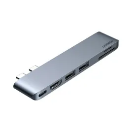 hub-ugreen-cm380-2xusb-c-hdmi-2xusb-3-0-sdtf-usb-c-pd-szary