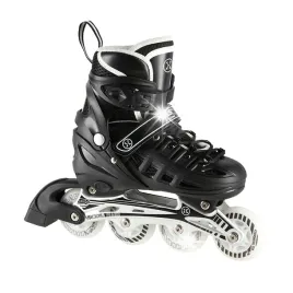 rolki-4w1-lyzworolki-regulowane-rozmiar-l-39-42-czarne-led-wygodne-miekkie