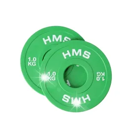 komplet-talerzy-do-cwiczen-2szt-olimpijskie-na-gryf-sztange-2x-1kg-gumowe