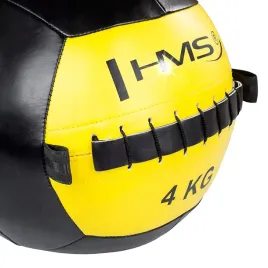 pilka-do-cwiczen-obciazenie-obciazeniowa-lekarska-4kg-hms-do-treningu-mocna