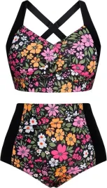 bikini-stroj-kapielowy-wysoki-stan-hanna-nikole-czarny-w-kwiaty-xl
