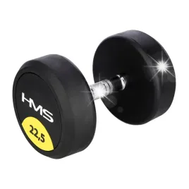 hantel-hantla-ogumowana-225kg-hms-do-cwiczen-obciazenie-treningowe