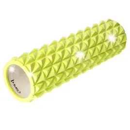 limonkowy-roller-walek-do-masazu-eva-pvc-gladki-fitness-hms