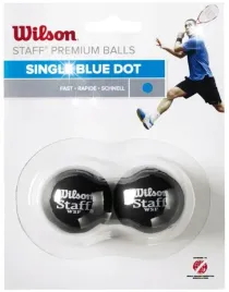 pilka-do-squasha-wilson-2szt-single-blue-dot-fast