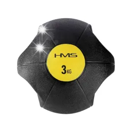 pilka-lekarska-do-cwiczen-czarna-3kg-hms-treningowa-na-silownie