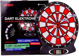 tarcza-dart-elektroniczny-rzutki-baterie-czerwony