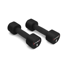 hantle-treningowe-do-cwiczen-zestaw-2x2kg-hms-czarne-fitness-do-domu