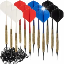 12-rzutek-dart-zestaw-lotek-do-gry-w-darta-200-grotow-piorka-rzutki-lotki