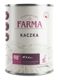 karma-mokra-dla-psa-monoproteinowa-kaczka-400g-select-farma