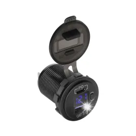 py-chr0006-gniazdo-montazowe-usb-ladowarka-12v-24v-miernikiem-napiecia