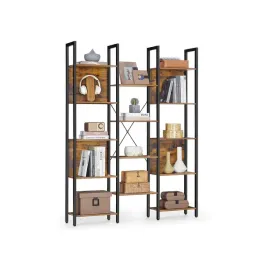 regal-na-ksiazki-24x128x166-cm-brazowo-czarny