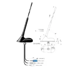 antena-samochodowa-maszt-fakra-gps-dab-bad-blankenburg