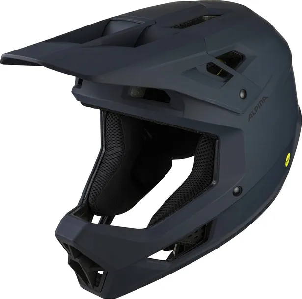 Kask Rowerowy Full Face Alpina Pikes Mips Navy Matt - 56-59