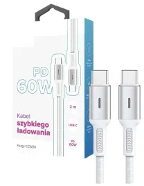 korgy-ccw20-kabel-usb-typ-c-usb-typ-c-2m-bialy