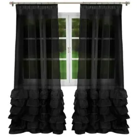 firana-czarna-woal-falbany-glamour-do-salonu-zabki-tunel-gladka-250-x145cm