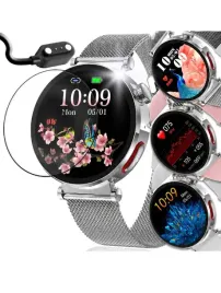 smartwatch-et491-damski-zegarek-polskie-menu-rozmowy-cisnienie-puls-dla-kobiety-srebrny