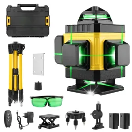 poziomica-laserowa-stojak-laser-krzyzowy-360-samopoziomujacy-statyw-2-aku