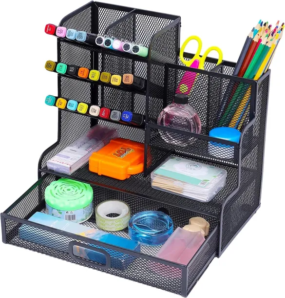organizer-na-biurko-bedee-kolor-czarny-kod-producenta-6hg9056