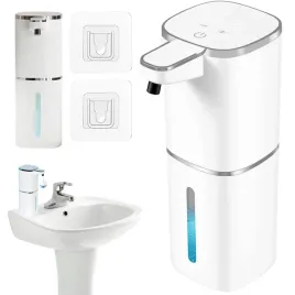 dozownik-do-mydla-automatyczny-bezdotykowy-usb-400ml-bialy-ipx5