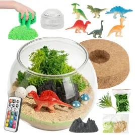 zestaw-diy-dinozaur-kreatywne-terrarium-podswietlenie-led-pilot-prezenty
