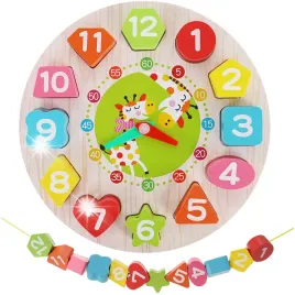 zegar-drewniany-dla-dzieci-nauka-godzin-sorter-2w1