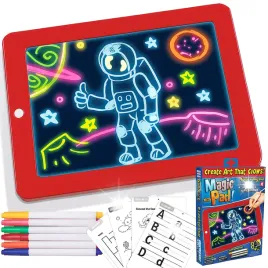tablet-graficzny-neon-do-rysowania-znikopis-led-flamastr