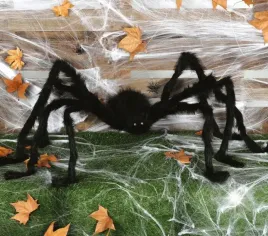 pajak-na-halloween-dekoracja-wlochaty-gigant-czarny-straszny-duzy-ozdoba