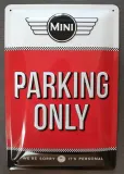 tablica-plakat-mini-cooper-parking-only-blaszany-waga-z-opakowaniem-0-5-kg