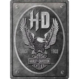 plakat-metalowy-30x40-harley-davidson-3d-prezent