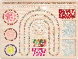 organizer-drewniana-deska-do-projektowania-koralikow-bizuterii-385-x-30-cm