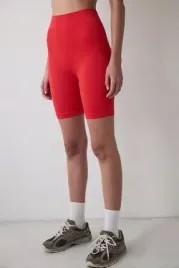 damskie-legginsy-kolarskie-czerwone-gladkie-krotkie-m-l-5ha