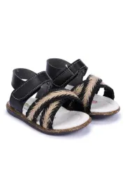 sirinebebe-czarne-sandalki-dzieciece-z-pleciona-ozdoba-na-lato-20-5ha