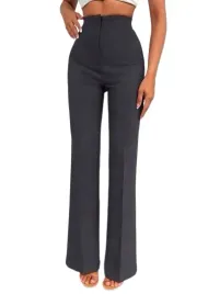shein-szare-eleganckie-spodnie-wysoki-stan-proste-zamek-xs-1ma