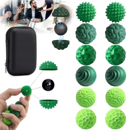 magnetyczne-sensoryczne-kulki-antystresowe-z-etui-odcienie-zielony-12-sztuk
