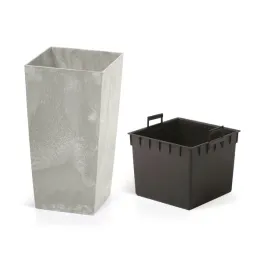 doniczka-tworzywo-sztuczne-szary-prosperplast-40-cm-x-40-x-75-cm