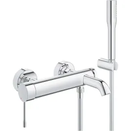 bateria-wannowo-prysznicowa-jednouchwytowa-scienna-grohe-essence-srebrny