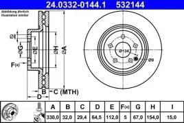ate-tarcza-hamulcowa-ate-powerdisc-1szt-wentylowana-24-0332-0144-1-przod-m