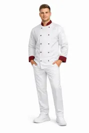 komplet-kucharski-meski-uniform-bialy-bordowe-wstawki-spodnie-roz-3xl