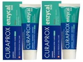 2x-pasta-do-zebow-curaprox-enzycal-1450ppm-lagodna-i-wzmacniajaca-75-ml