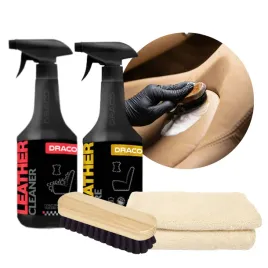 zestaw-draco-do-czyszczenia-i-pielegnacji-tapicerki-skorzanej-2x-750ml